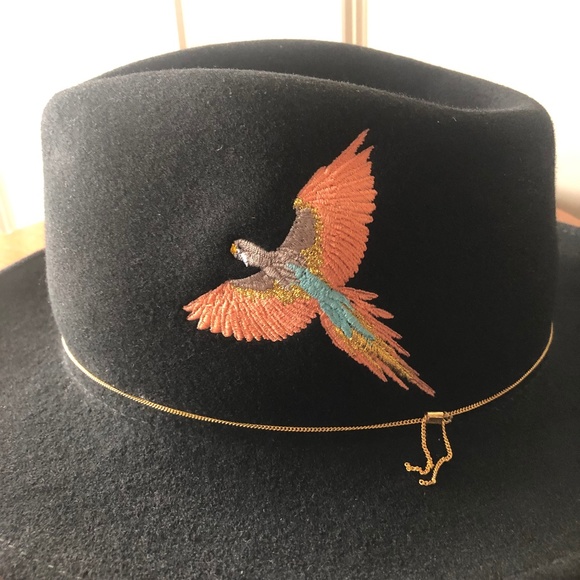 VAN PALMA DAKOTA HAT - BLACK SIZE 58/ML/7 1/4 main image 9